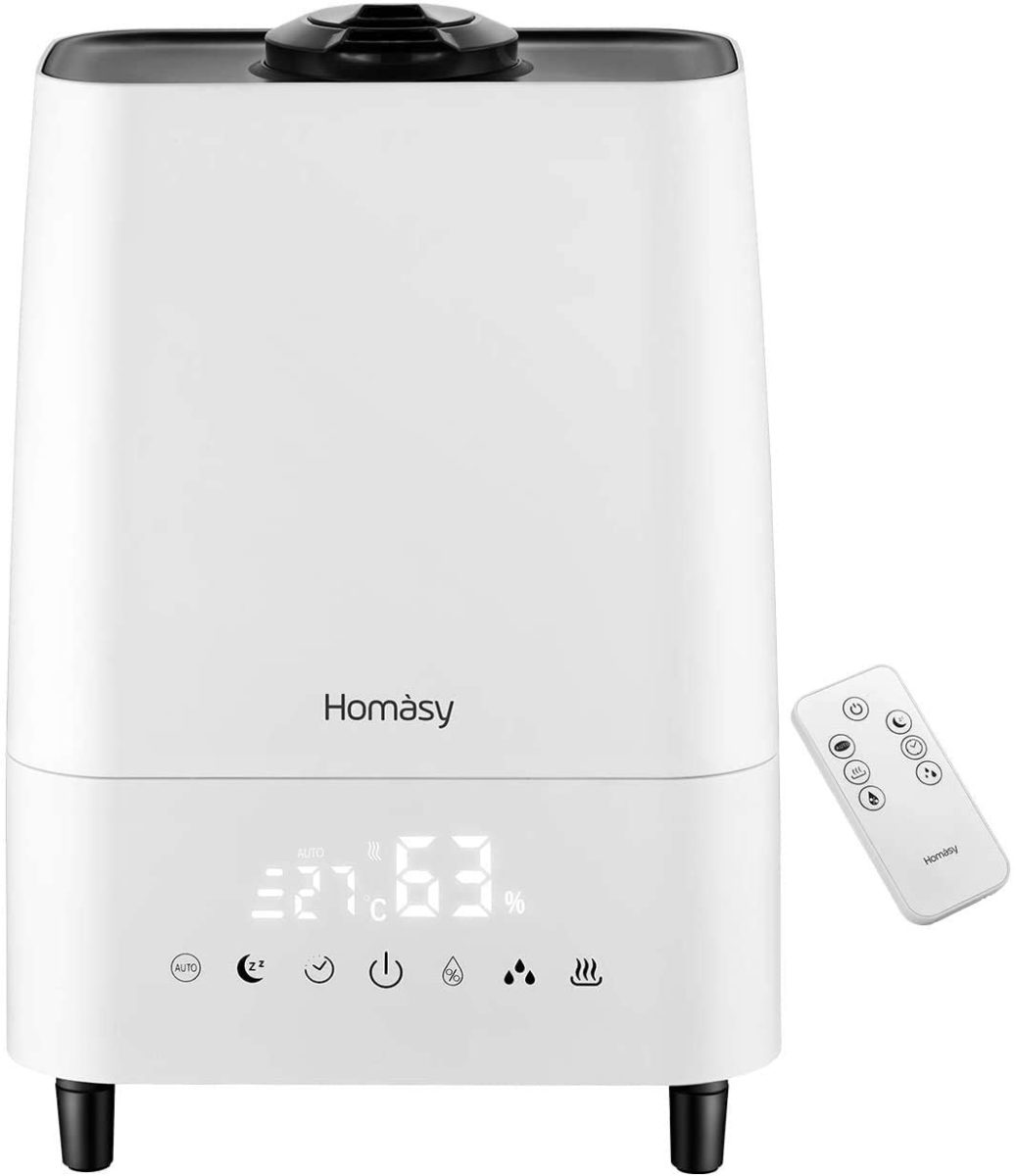 Homasy Advanced 5.5L Essential Oil Diffuser & Ultrasonic Warm Mist