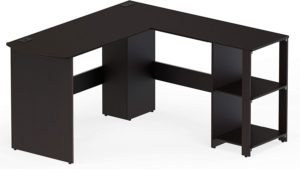 SHW L-Shaped Wood Desk