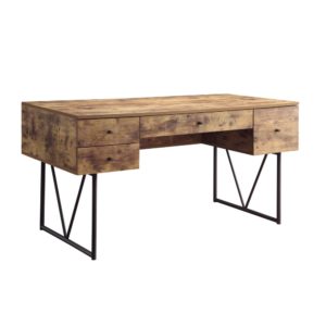 Analiese Industrial Antique Writing Desk