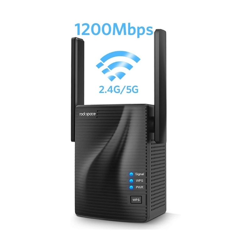 1200Mbps WiFi Repeater (AC1200) by Rockspace