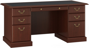 Saratoga Executive Desk by Bush Furniture