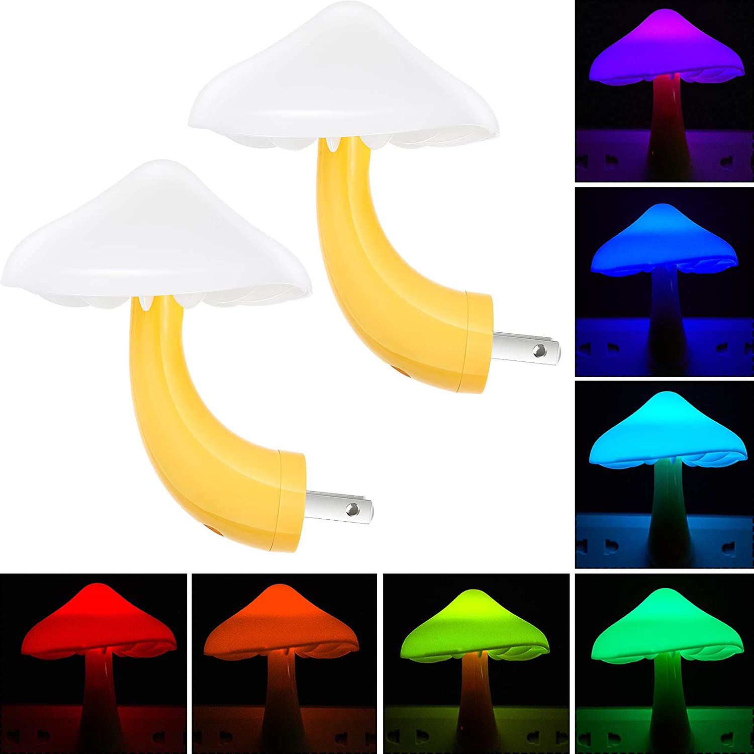 Mushroom Night Plug-in Lamp by Mudder Store