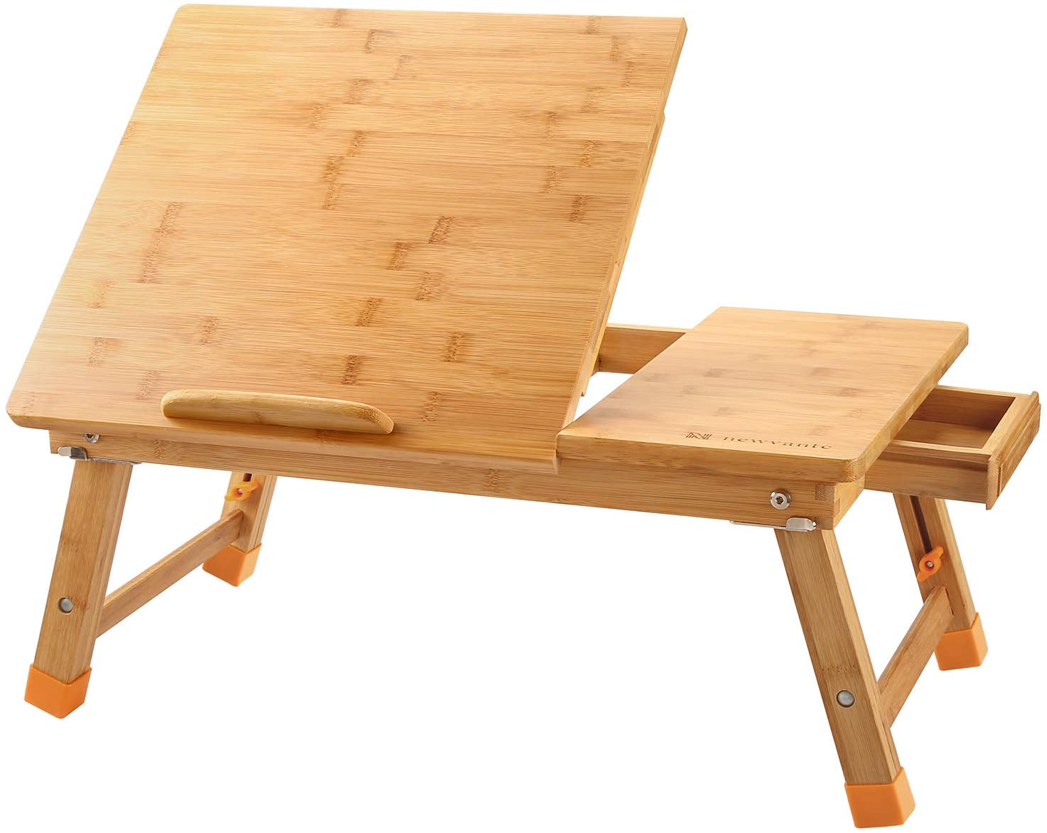 Nnewvante Bamboo Floor Desk