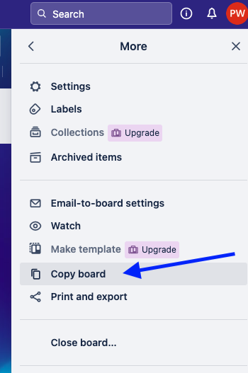 How to Copy a Trello Board