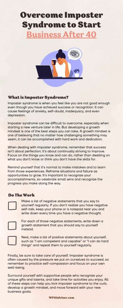 Infographic on What is Imposter Syndrome