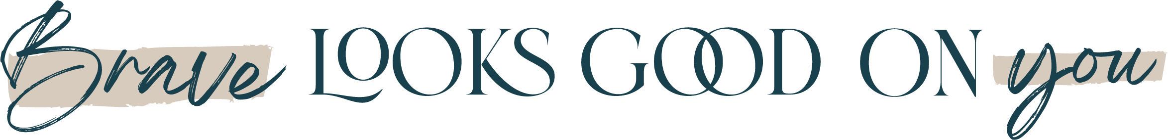 Brave Looks Good On You Logo