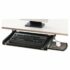 Everson Retractable Clamp-On 6″ H x 33″ W Desk Keyboard Tray