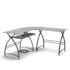 Thilebrook Height Adjustable L-Shape Gaming Desk