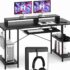 CubiCubi L-Shaped Desk