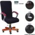 Perktail Removable Office Chair Cover with Floral Pattern