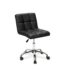 Low Black Task Chair by Inbox Zero