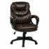 HomCom Black Ergonomic Heated Massage Executive Chair
