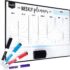Magnetic Dry Erase Calendar Bundle for Fridge: 3 Boards Included