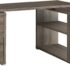 Teraves Reversible L Shaped Desk with Shelves