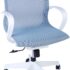 Flash Furniture Cortana Mid-Back Blue Chair