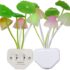 AUSAYE LED Night Light Plug-in Lamp Mushroom