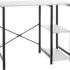 CubiCubi White Computer Desk