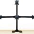 Stand Desk Clamp Height Adjustable 4 Screen Desk Mount