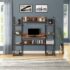 Union Rustic Mattson Ladder Desk with Hutch