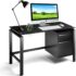 VANSPACE 55 Inch Gaming Desk with Free Mouse Pad