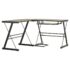 Nickelsville Reversible L-Shape Executive Desk