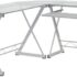 bonVIVO Glass Desk