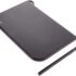 FITUEYES Clear Glass Monitor Stand Computer Riser