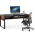 SHW Home Office Black Computer Desk