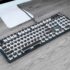 Retro Backlit Wired Keyboard by PNK Stuff